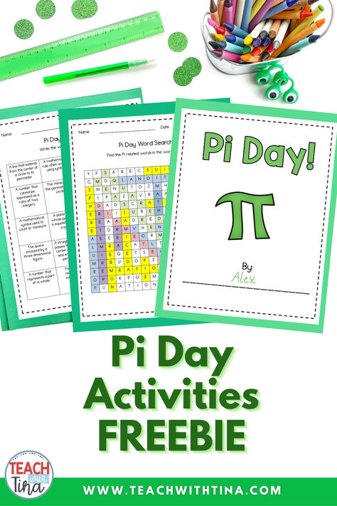 Pi Day For Kindergarten, Pi Day Activities Middle School, Pi Day Activities 5th Grade, Pi Day Science Activities, Pi Day Middle School Math Activities, Elementary Education Major, Elementary Sherlock, Education Major, Pi Day