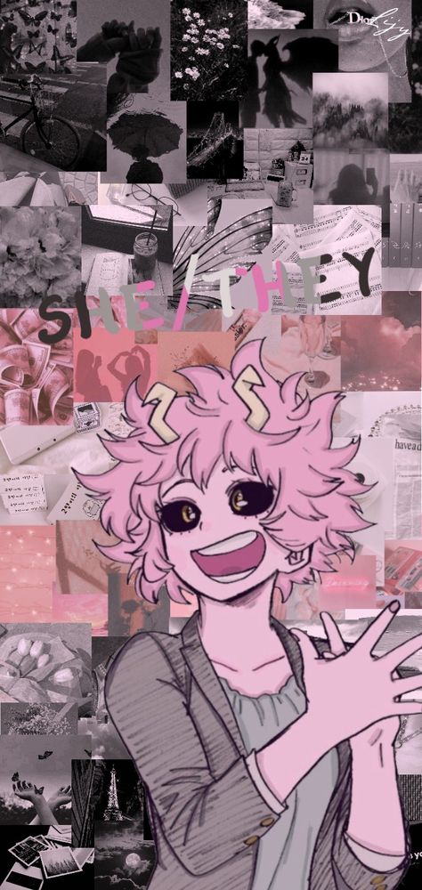 Mina Ashido, Romantic Background, Collage Wallpaper, Flag Icon, Lgbt Love, Pretty Wallpapers Backgrounds, Girl Wallpaper, Pride Flags, Funny Comics