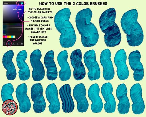 Procreate Realistic Brush Strokes Brush Set Procreate Color Palettes, Paint Brush Strokes, Best Procreate Brushes, Digital Brushes, Oil Paint Brushes, Realistic Oil Painting, Illustrator Brushes, Procreate Brushes Free, Brush Sets