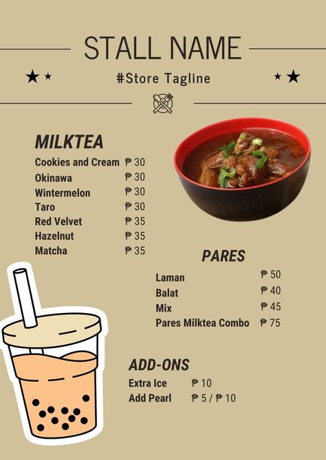 https://pin.it.menuforparesandmilktea/4TzCrLRpA Milktea Menu Layout, Milktea Menu Design, Milk Tea Menu, Bubble Tea Menu, Bubble Tea Flavors, Tea Flavors, Cafe Menu Design, Menu Layout, Tea Cafe