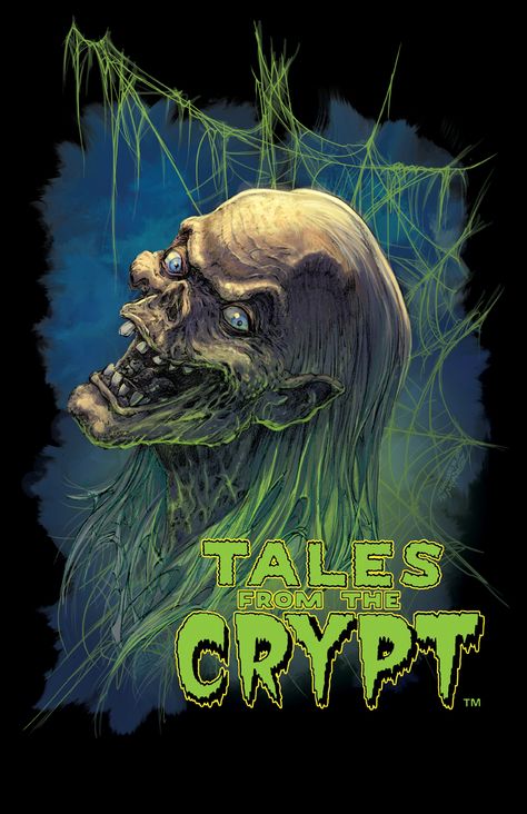 TALES FROM THE CRYPT/CRYPTKEEPER by ~Zornow The Crypt Keeper, Fright Rags, Crypt Keeper, Tales From The Crypt, Horror Vintage, Horror Artwork, Horror Monsters, Film Horror, Horror Posters