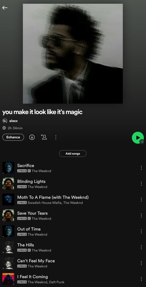 #spotify #playlist #theweeknd The Weeknd Playlist Spotify, The Weekend Spotify Playlist, The Weeknd Songs To Listen To When, The Weeknd Playlist Names, Spotify Playlist The Weeknd, The Weeknd Spotify Screenshots, The Weekend Playlist, The Weeknd Playlist, Spotify Screenshot