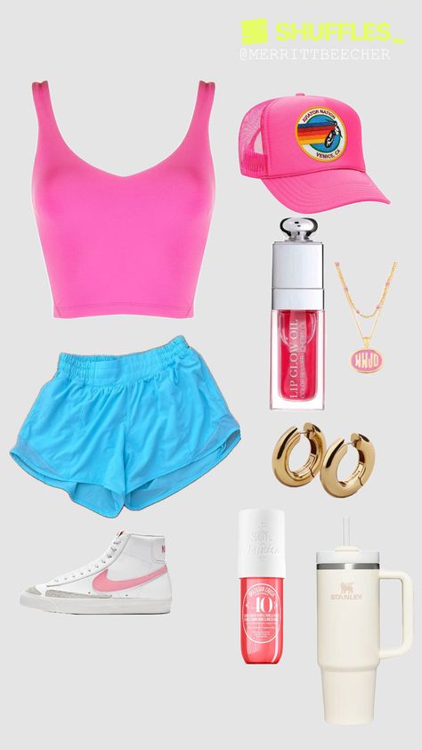 Created by merrittbeecher on Shuffles Preppy Fit Ideas, Preppy Lululemon, Cute Middle School Outfits, Preppy Inspo, Middle School Outfits, Preppy Fits, Preppy Summer Outfits, Preppy Clothes, Preppy Stuff