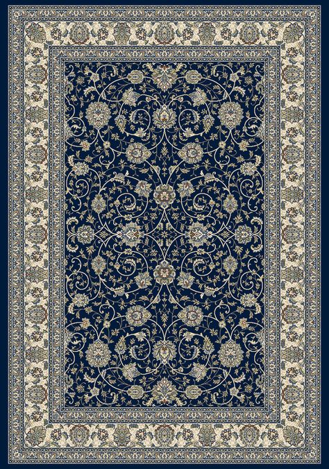 Dynamic Rugs Ancient Garden 57120 Blue/Ivory Area Rug – Incredible Rugs and Decor Ancient Garden, Blue Persian Rug, Persian Rug Designs, Dynamic Rugs, Persian Pattern, Navy Blue Background, Rug Direct, Ivory Area Rug, Navy Rug