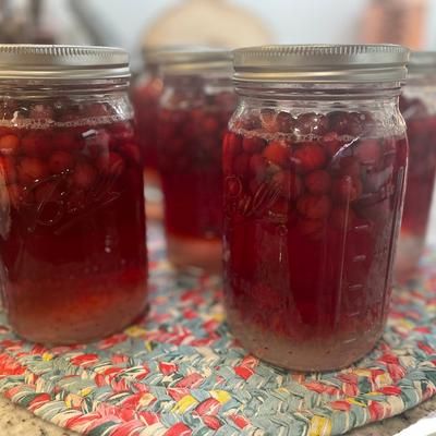 Have you even considered making... - The Homemade Mama Homemade Cranberry Juice, Canned Cranberries, Homemade Juice, Water Bath Canning, Christmas Foods, Frozen Cranberries, Homemade Lemonade, Fresh Cranberries, Cranberry Juice