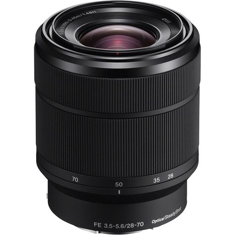 Sony 28-70mm F3.5-5.6 FE OSS Interchangeable Standard Zoom Lens Sony Digital Camera, Standard Zoom Lens, Lens Aperture, Optical Design, Camera Sony, Nikon D3100, Camera Photos, Sony A6000, Nikon D3200