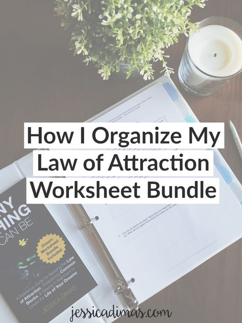 How I organize my law of attraction worksheet bundle that comes with the book Anything Can Be How To Believe, Law Of Attraction Planner, Manifestation Miracle, Law Of Attraction Money, Vibrational Energy, Attraction Quotes, Law Of Attraction Tips, Secret Law Of Attraction, Law Of Attraction Quotes