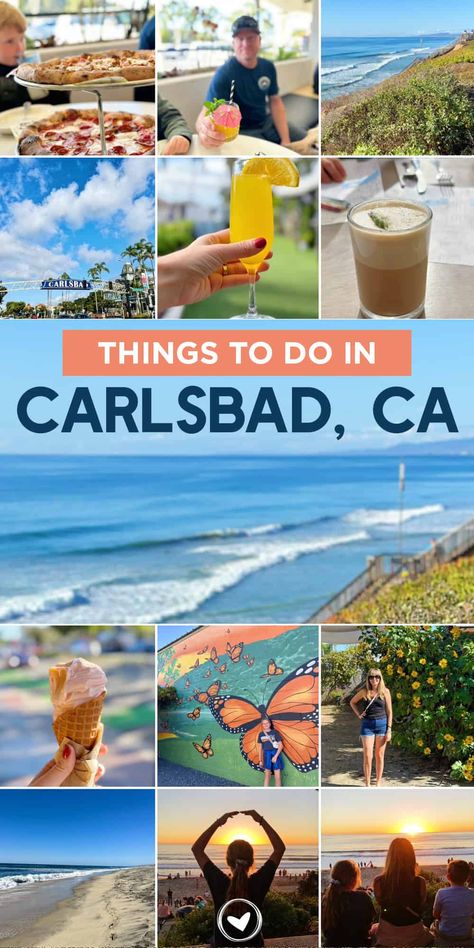 Things To Do in Carlsbad - BriGeeski Carlsbad Village, Lunch Places, Cali Trip, San Diego Food, Carlsbad California, Fun Salads, Beach View, Best Western, Vacation Places