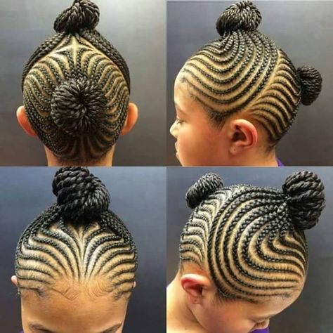 Perfect Weaving Hairstyles For Beautiful Ladies | Maboplus Hair With Braids, Braid Styles For Girls, Kids Haircuts, Ultra Beauty, Twisted Hair, Lil Girl Hairstyles, Kid Braid Styles, Styles Braids