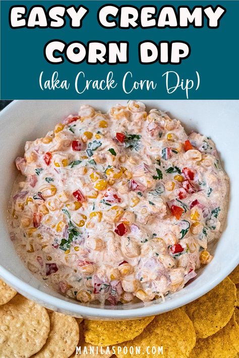 Spicy Corn Dip, Jalapeno Corn Dip, Creamy Corn Dip, Tiny Bites, Corn Dip Recipes, Spicy Dip, Spicy Corn, Corn Cheese, Family Snacks