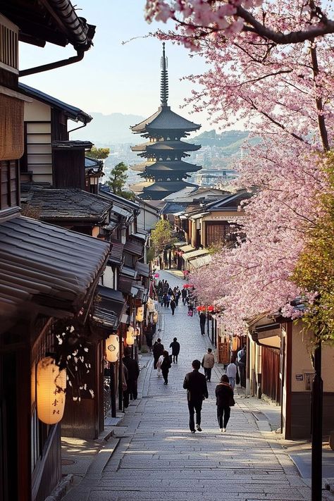 "🌸🎌 Experience the beauty of cherry blossoms in Kyoto, Japan! Witness the delicate pink petals in full bloom and immerse yourself in this stunning springtime spectacle. 🌸🇯🇵 #KyotoCherryBlossoms #SpringInJapan #TravelDreams" Spring In Japan, Cherry Blossom Japan, Pink Petals, Kyoto Japan, In Full Bloom, Romantic Getaways, Cherry Blossoms, Travel Dreams, Spring Time