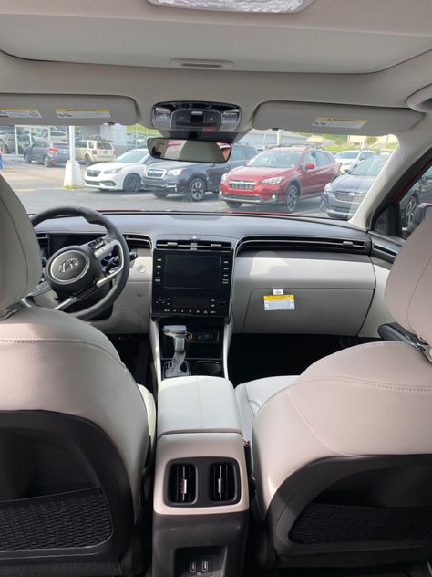 22 Tucson SEL AWD Premium Gray Tucson Hyundai, Car Aesthetic, Hyundai Tucson, Car Stuff, Dream Car, Car Car, Car Decor, Tucson, Car Interior