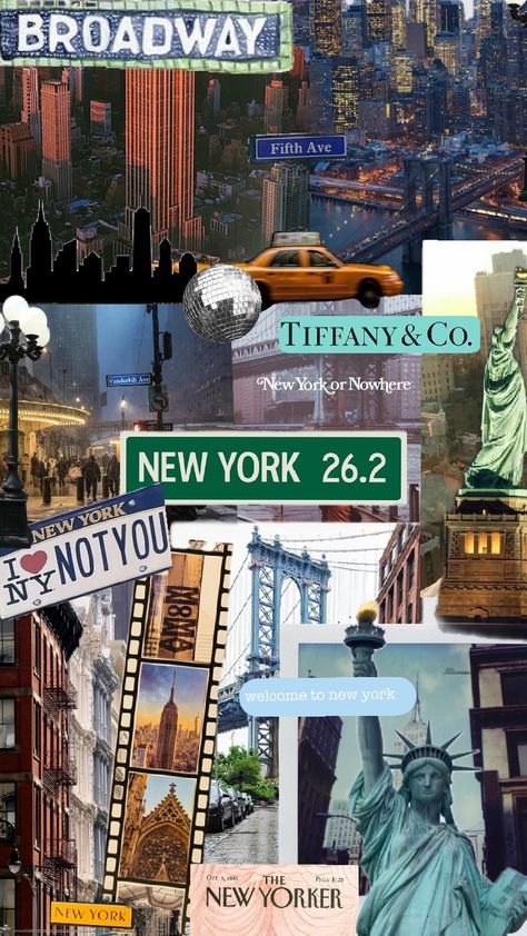 New York City 🗽 New York Mood Board, New York Collage, Nyc Dream, Life In Usa, London Wallpaper, Iphone Wallpaper Preppy, Nyc Photos, New York Vibes, New York City Vacation