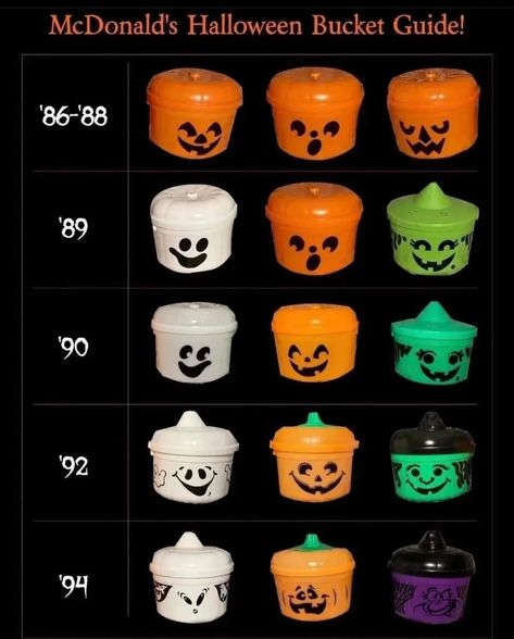 90s Halloween Nostalgia, Mcdonalds Halloween, Bucket Image, Halloween Decor Diy, 90s Halloween, Halloween Buckets, Diy Halloween Decor, Amazon Link, Halloween Toys