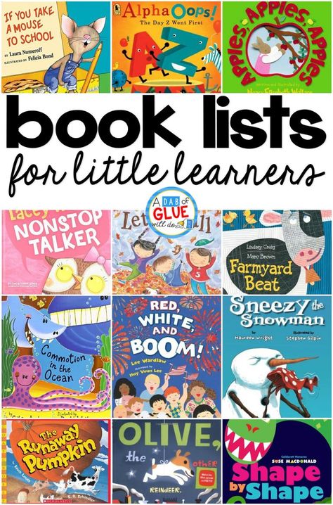 I absolutely love books and I love even more using them to help teach my students (and children) about the world we live in. It seriously makes my teacher heart so happy that my kids enjoy reading as much as I do. I wanted to start this page to share with you my favorite books. Each list will provide you with my favorite 12 books. Some of these lists will be thematic in nature, while others will be about a certain topic like rhyming or addition. I hope that you find these helpful in choosing boo Preschool Library, 12 Books, Kindergarten Books, Love Books, The Best Books, My Teacher, Preschool Books, Classroom Library, Book Suggestions