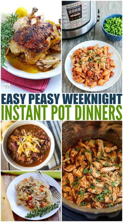 Easy Peasy Weeknight Instant Pot Dinners - Midlife Boulevard Filter Recipes, Instant Pot Dinners, Dump Dinners, Pot Dinners, Dump Meals, One Pot Dinners, Healthy Instant Pot Recipes, Keto Paleo, Easy Instant Pot Recipes