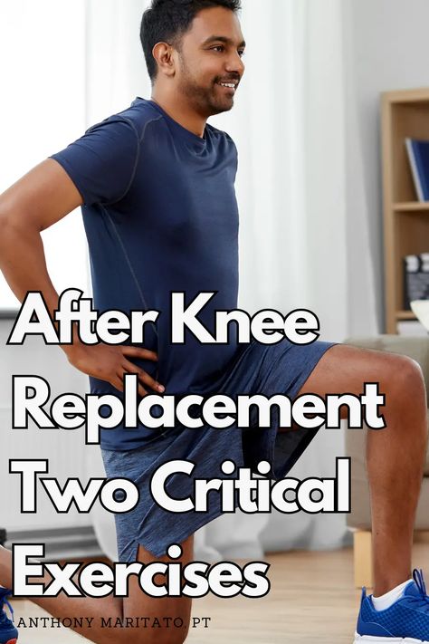 After Knee Replacement Two Critical Exercises - Professional Member Article By Anthony Maritato Full Knee Replacement, Knee Replacement Pain, Ankle Surgery Recovery, Knee Replacement Surgery Recovery, Yoga For Knees, Knee Replacement Exercises, Knee Replacement Recovery, Ankle Strengthening Exercises, Knee Pain Relief Remedies