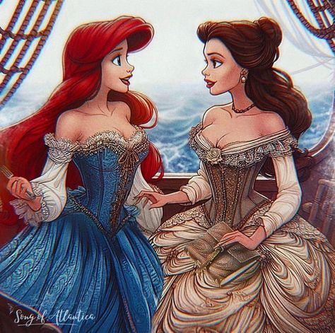 Mermaid Fanart, Ariel Eric, Disney Character Art, Disney Princess Artwork, Ariel Mermaid, Disney Princess Fan Art, Disney Princess Fashion, Images Disney, Disney Nerd