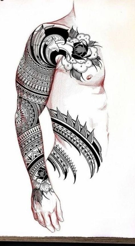 I keep it for you You can easily find sketches that will be useful to you by following me. let's support let's be together Mandala Tattoo Men, Polynesian Tattoo Sleeve, Half Sleeve Tattoos Sketches, Geometric Tattoo Sleeve Designs, 42 Tattoo, Mandala Tattoo Sleeve, Geometric Mandala Tattoo, Trending Tattoo, Geometric Sleeve Tattoo