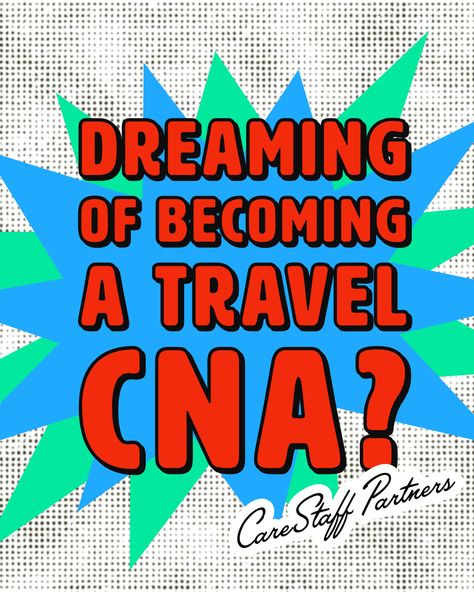 Traveling Cna, Nursing Certifications, Vital Signs Monitor, Career Fields, Licensed Practical Nurse, Practical Nursing, Travel Things, Feeling Excited, Nursing Career