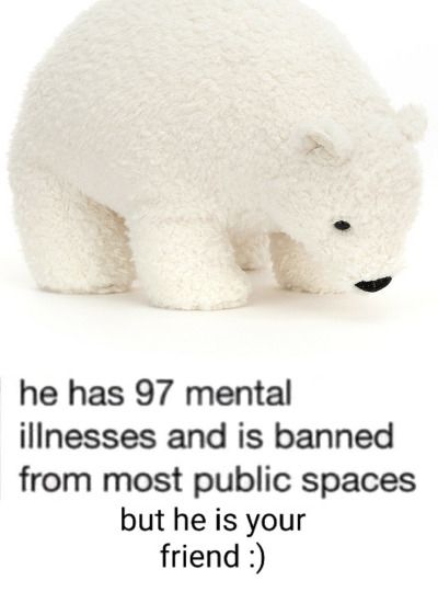 Banned From Most Public Spaces, He Has 97 Mental, Reaction Stickers, Minecraft Rp, Health Memes, Book Writing Tips, My Soulmate, Book Writing, Polar Bears