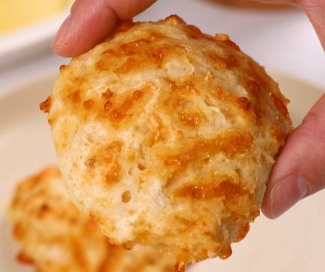 Three-Ingredient Cheesy Yogurt Drop Biscuits Recipe Biscuits Recipe Easy, Bisquit Recipes, Gluten Free Drop Biscuits, Easy Home Meals, Yogurt Drops, Drop Biscuits Recipe, Easy Biscuit, Healthy Cheese, Easy Biscuit Recipe