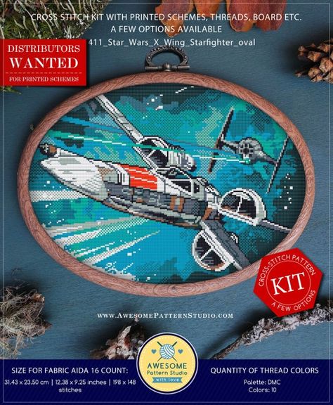 Cross Stitch Embroidery Patterns, X-wing Starfighter, Star Wars X Wing, Star Ship, Embroidery Tips, Embroidery Cross Stitch, Learn Embroidery, Cross Stitch Funny, X Wing