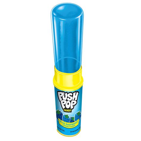 Push Pops Push Pop Candy, Blue Snacks, American Snacks, Candy Lollipops, Individually Wrapped Candy, Wrapped Candy, Silly Putty, Push Pop, Push Pops