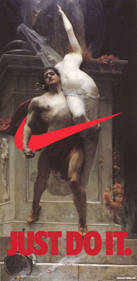 Nike’s Swoosh Invades The Elevated Realm Of 18th & 19th Century Paintings | Yatzer Ajax And Cassandra, Solomon Joseph Solomon, William Adolphe Bouguereau, Edouard Manet, John Singer Sargent, Caravaggio, Classical Art, Fine Art Gallery, Classic Art