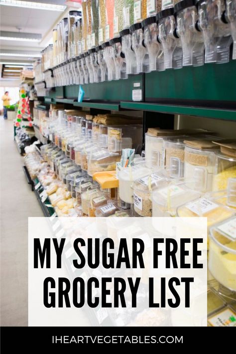 Trying to cut back on sugar? Here's my sugar free grocery list, which comes in handy when you're navigating the grocery store! Sugar Free Grocery List, Quitting Sugar, Free Grocery List, Eating Too Much, Breakfast Recipes Sweet, Superbowl Party Food, Gluten Sensitivity, Healthy Lifestyle Changes, Ate Too Much