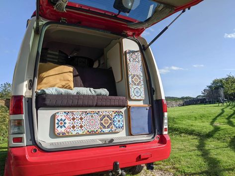 Mazda Bongo Interior Ideas, Mazda Bongo Van, Bongo Van, Bongo Camper, Bongo Campervan, Mazda Bongo, Essential Camping Gear, Day Van, Camping Lanterns