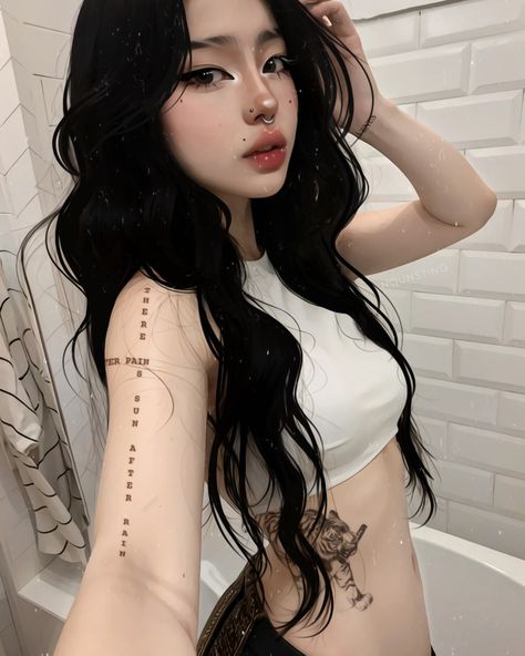 Female Ulzzang, Manip Edit, Photoshoot Concept, Female Portraits, Asia Girl, Digital Art Girl, Kpop Fashion Outfits, Girls Makeup, Insta Photo Ideas