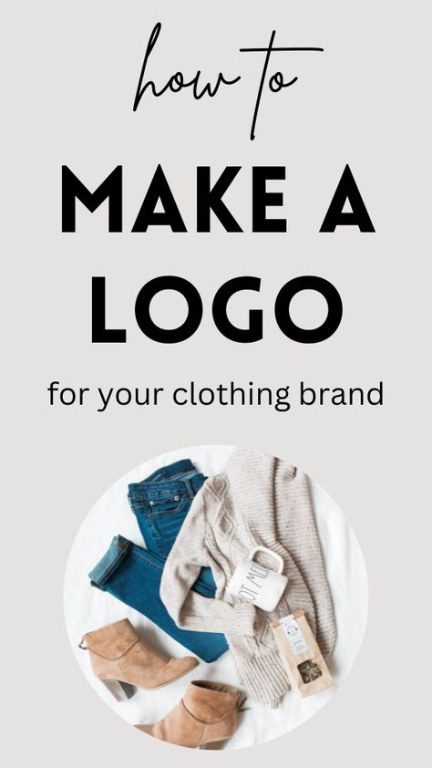 How to Make a Logo For Your Clothing Brand Creating A Clothing Brand, Logo Design Ideas For Clothing Brand, Fashion Clothing Brand Logo Ideas, Clothing Business Logo Ideas, Logo For Clothing Business, Clothing Brand Identity, Hood Rich, Clothing Logo Design, Clothing Brand Logos