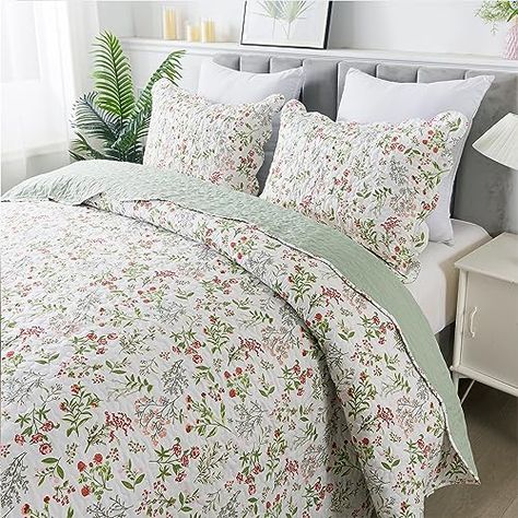 Nature Bed, King Quilt Bedding, Oversized Quilt, Quilted Bedding, Floral Bedding Sets, Summer Quilts, Floral Duvet, Floral Bedding, Floral Quilt