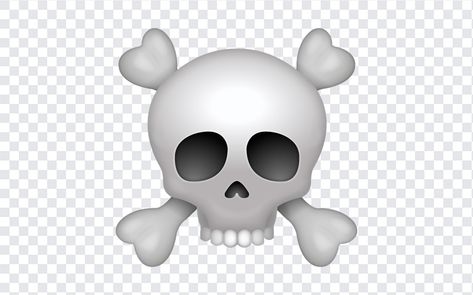 Skull Emoji PNG Skull Emoji Green Screen, Skull Emoji Png, Overly Video, Skeleton Emoji, Emoji Templates, Skull Emoji, Iphone Png, Phone Emoji, Gaming Profile Pictures