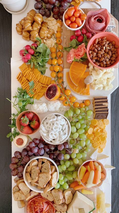 Garden Party Charcuterie, Party Charcuterie Table, Charcuterie Table, Garden Party Ideas, Garden Party Recipes, Garden Party Bridal Shower, Garden Party Theme, Spring Garden Party, Spring Brunch