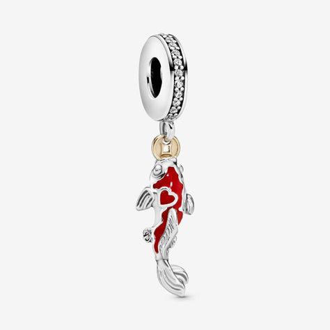 Diy Jewelry To Sell, Carp Fish, Charms Pandora, Bracelet Pandora, Pandora Bracelet Charms, Pandora Silver, Pandora Bracelets, Dangle Charms, Pandora Bracelet