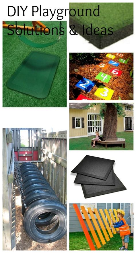 DIY Playground Ideas | Kid Friendly Things to Do.com - Crafts, Recipes, Fun Foods, Party Ideas, DIY, Home & Garden Diy Playground Upgrades, Home Playground Ideas, Diy Playground Ideas, Garden Shade Ideas, Playground Upgrade, Garden Ideas Kids, Fairy Garden Ideas For Kids, Backyard Playground Ideas, Garden Ideas For Kids