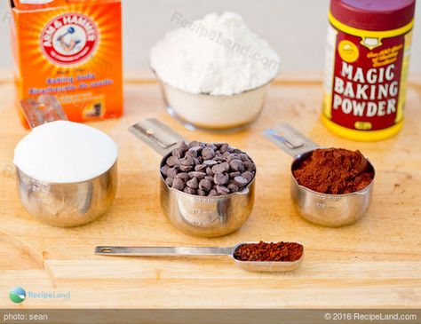 Homemade Devil Homemade Devils Food Cake, Cake Mix Diy, Devils Food Cake Mix, Cake Mix Recipes Homemade, Cake Mix Recipe, Devil's Food Cake, Devils Food Cake Mix Recipe, Coffee Ingredients, Cooking Measurements