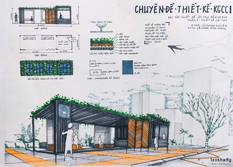 Buss Station Architecture, Bus Stop Concept Design, Bus Terminal Floor Plan, Bus Shelter Design Concept, Bus Station Design Architecture, Bus Station Plan, Bus Station Drawing, Bus Terminal Design Concept, Bus Stop Architecture