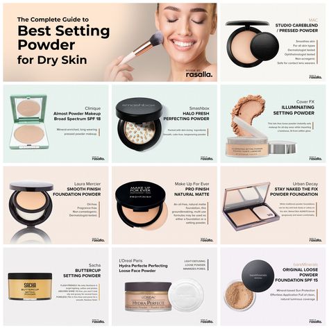 Matte Foundation For Dry Skin, Best Compact Powder For Dry Skin, Best Powder For Dry Skin, Powder Foundation For Dry Skin, Face Powder For Dry Skin, Best Makeup For Dry Skin, Best Makeup Products For Dry Skin, Best Setting Powder For Dry Skin, Dry Skin Makeup Products