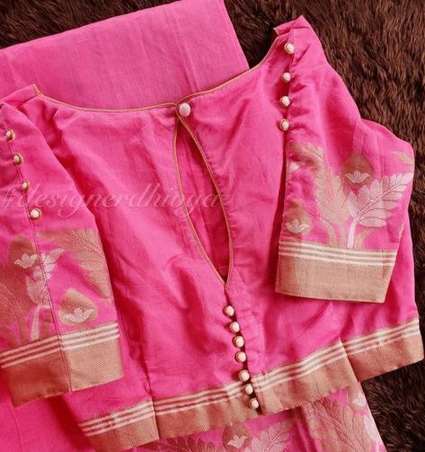 Latest Blouse Patterns, Model Blouses, Blouse Inspiration, Brocade Blouse Designs, Patch Work Blouse Designs, Blouse Designs High Neck, Latest Bridal Blouse Designs, Latest Blouse Designs Pattern, Best Blouse Designs