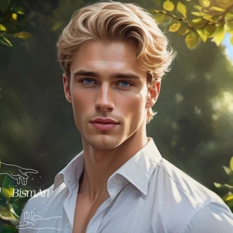 Blond Man Art, Blonde Man Art, Blonde Guy Art, Blonde Male Models, Book Bookshelf, Once Upon A Broken, Stephanie Garber, Novel Characters, Character Inspiration Male