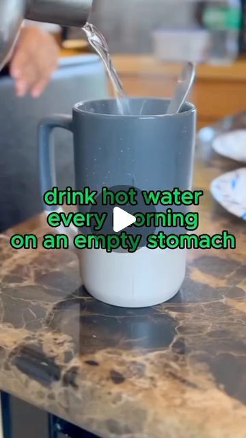 Share Health Natural on Instagram: "Follow @share.healthnatural for more content like this!

Drink hot water every morning on an empty stomach!#healthylifestyle" Drinking Hot Water Benefits, Stomach Health, Green Smoothie Diet, Water Detox, Drinking Hot Water, Detox Smoothie Recipes, Nutritional Therapy, Hydrating Drinks, Easy Detox