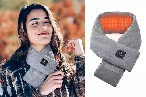 neck-heating-pad-akaso-heated-neck-wrap-for-neck-pain-relief-tout Neck Heating Pad Pattern, Neck And Shoulder Heating Pad Pattern, Microwave Rice Bags Heating Pads Neck Warmer, Electric Heating Pad, Neck Heating Pad, Heated Neck Wrap, Sore Shoulder, Heated Gloves, Neck Pain Relief