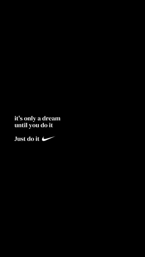 Nike Running Quotes, Nike Inspirational Quotes, Do It Wallpaper, Fitness Wallpaper Iphone, Motivational Wallpaper Iphone, It Wallpaper, Basketball Quotes Inspirational, Just Do It Wallpapers, Athlete Quotes