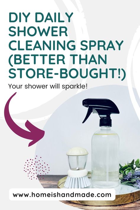 Daily Shower Cleaner Diy, Homemade Shower Spray, Cleaning Shower Mold, Soap Scum Cleaner, Diy Shower Cleaner, Best Shower Cleaner, Daily Shower Cleaner, Homemade Shower Cleaner, Daily Shower Spray