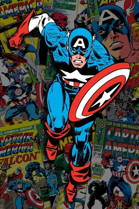 Found on Bing from www.pinterest.com Captain America Comic Art, Capt America, Captain America Art, Captain America Wallpaper, Captain America Comic, Marvel Comics Superheroes, Marvel Comics Wallpaper, Old Comics, Marvel Captain America