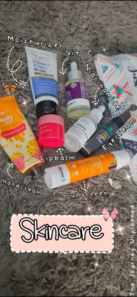 Hey all...these are skincare products I use.I have a combination skintype and these have worked wonders.Thes are suitable for Indian summer and gives you that dewy look you wish to have. Skin Care Indian Edition, Best Summer Skincare Products, Indian Skin Care Products For Combination Skin, Best Indian Skincare Products, Indian Products For Clear Skin, Asthetic Skincare Products, Skin Care Indian Products, Affordable Indian Skincare Products, Best Skin Care Products For Combination Skin