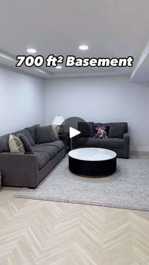 One Room Basement Ideas, Basement Renovations Ideas Family Rooms, Basement Plans Layout, Finished Basement Ideas Families, Small Basement Ideas Layout, Semi Finished Basement Ideas, Small Basement Family Room Ideas, Small Basement Family Room, Basement Finishing Ideas